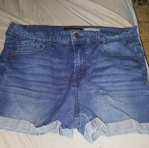 Aeropostale high waisted midi shorts